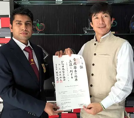Ameer Sensei With Naka Tatsuya, JKA HQ