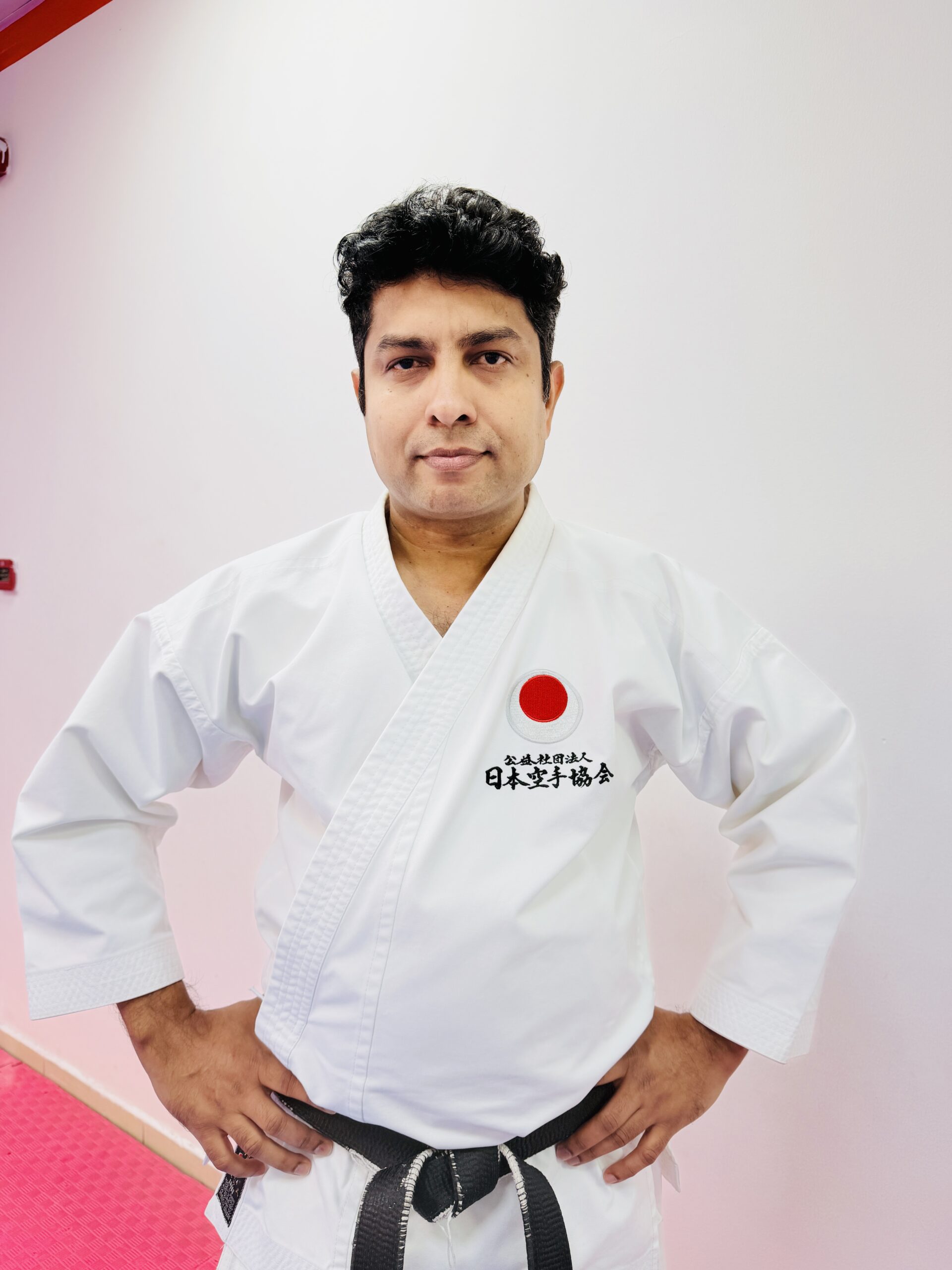Sensei Ameer Adukkattil JKA 6th Dan Chief Instructor of JKA Shotokan Karate Club Dubai
