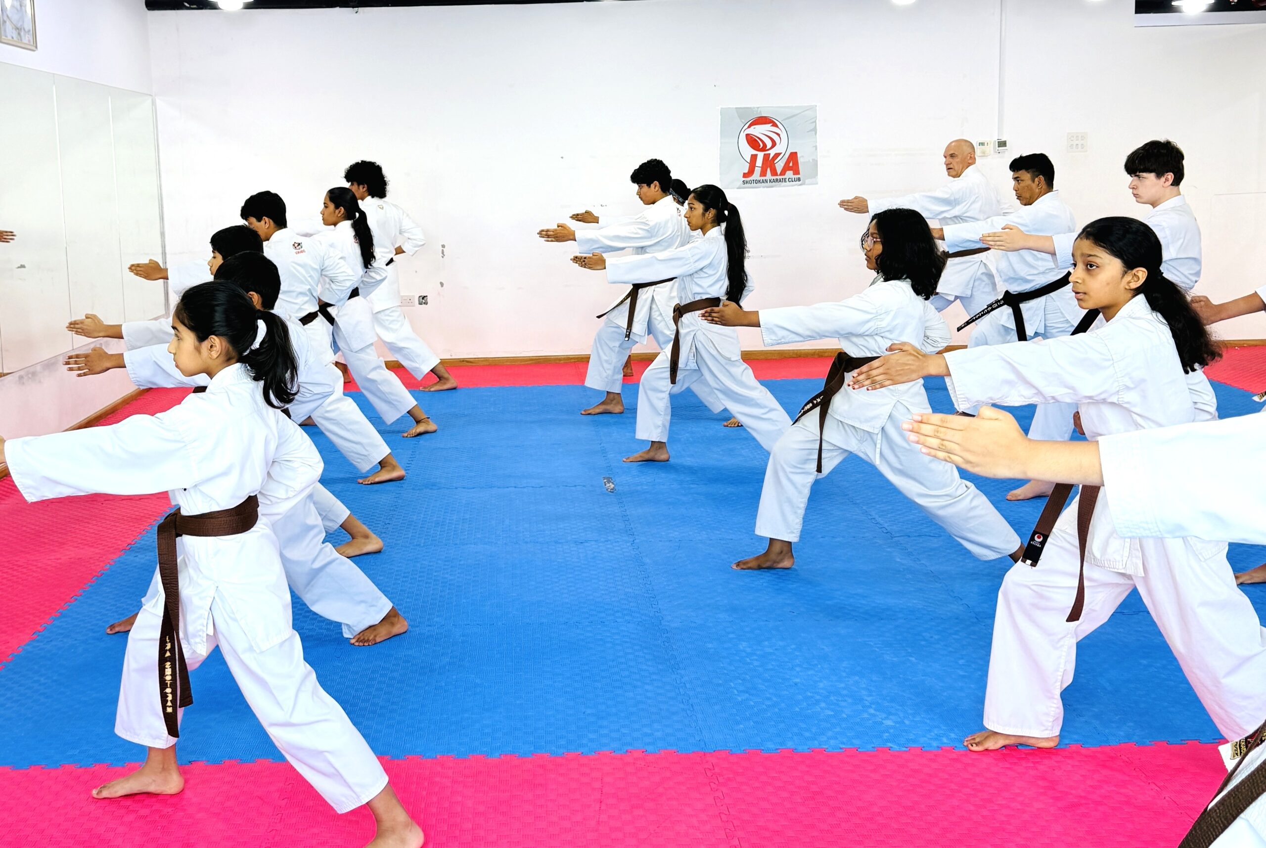 Kids karate classes in Dubai at JKA Shotokan Karate Club with traditional Shotokan training for discipline confidence and focus