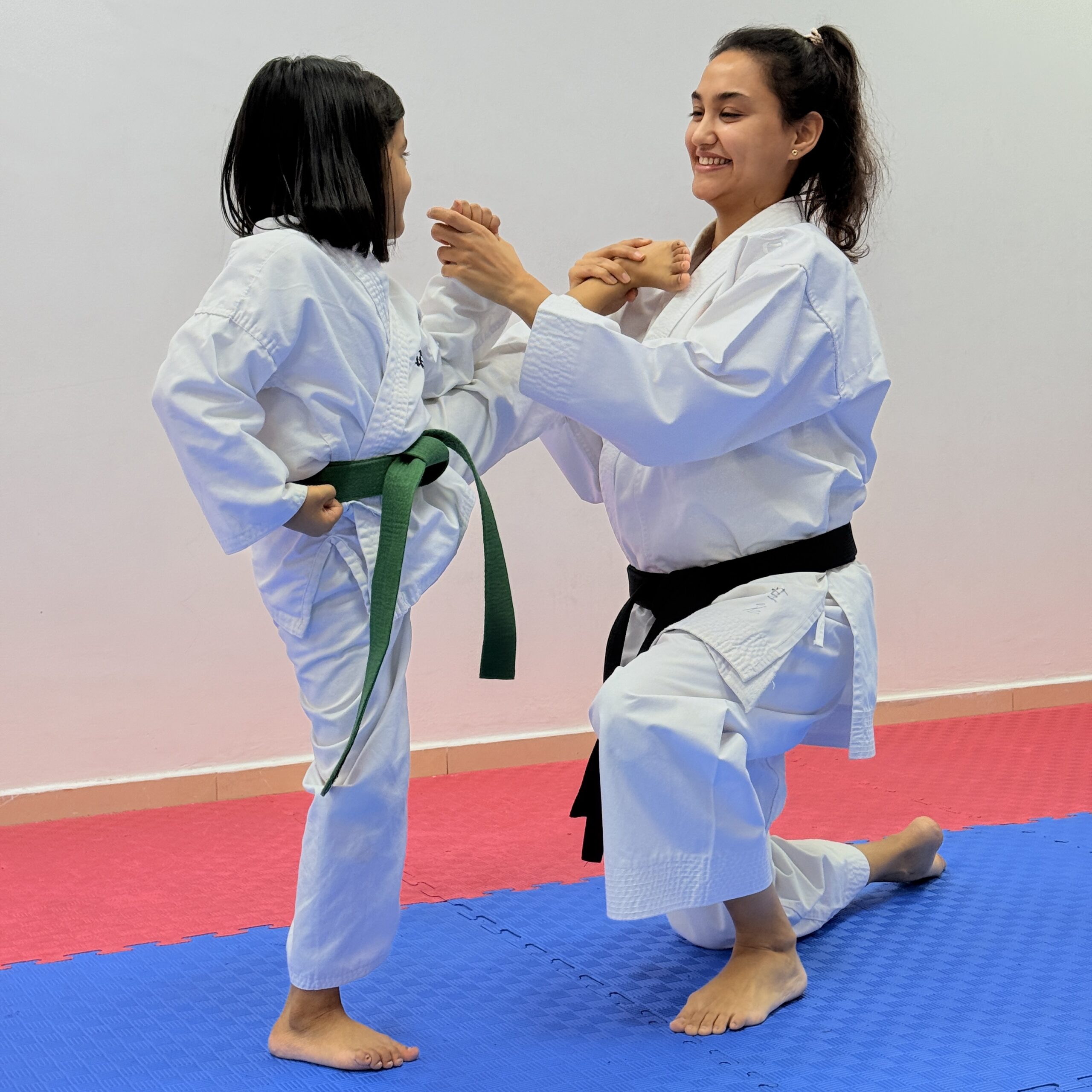 Private karate class in Dubai at JKA Shotokan Karate Club with one-on-one training for kids teens and adults