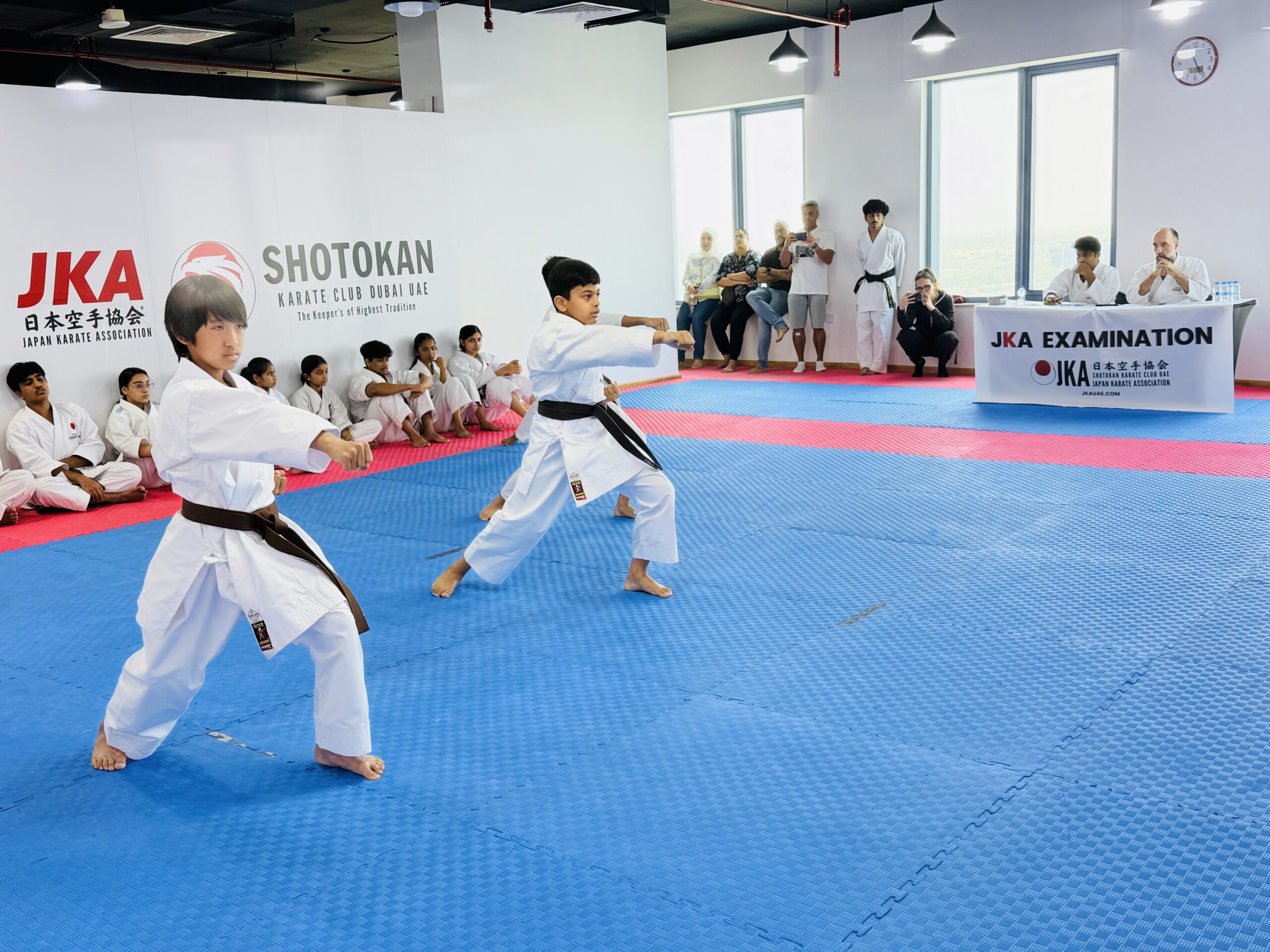 JKA black belt examination students Dubai 2026