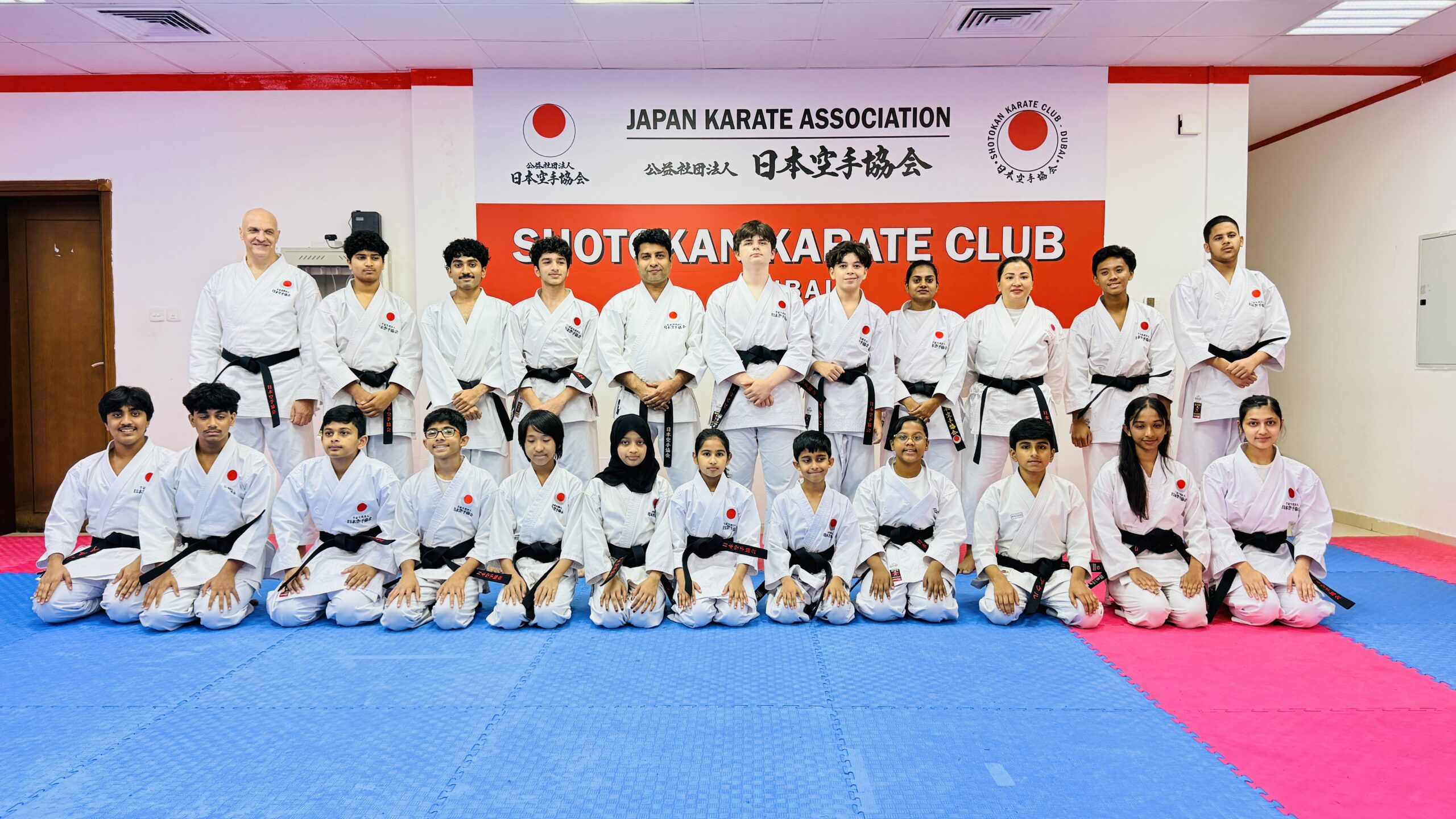 JKA Shotokan Karate Club Dubai black belt examination achievement 2026